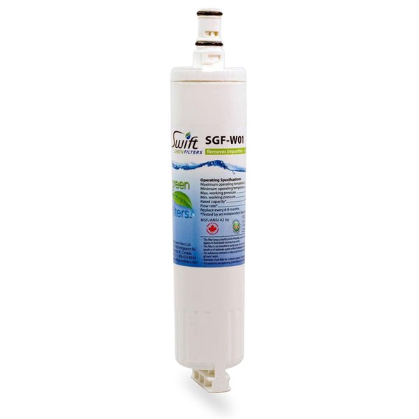 Swift Green Filters Compatible Refrigerator Water Filter for 4396508, 4396510, EDR5RXD1. SGF-W01
